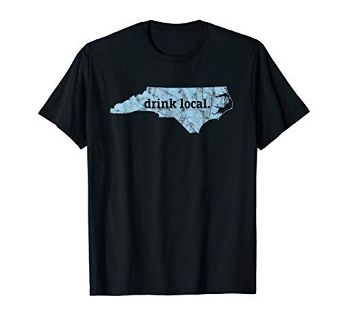 Craft Beer North Carolina Map T-Shirt Drink Local Craft Beer North Carolina Map T-Shirt Drink Local