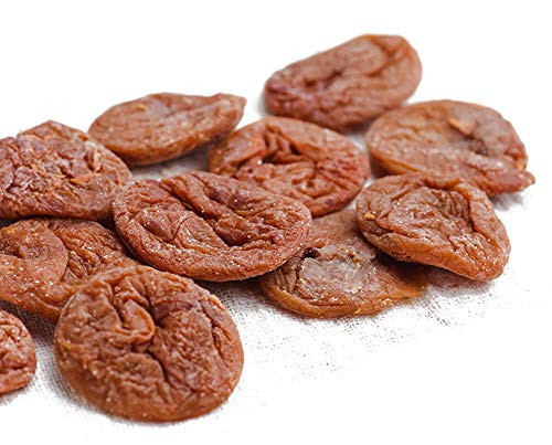 OUYANGHENGZHI Glazed Fruits Brown Sguar Plum Pulp Hei Tang Mei Bing ???? 50g/1.76oz