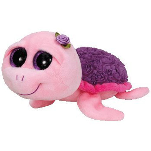 Ty Beanie Boos Plush - Rosie the Pink Turtle 15cm Ty Beanie Boos Plush - Rosie the Pink Turtle 15cm