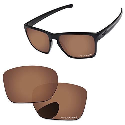 PapaViva Lenses Replacement for Oakley Sliver XL Copper Brown - Polarized