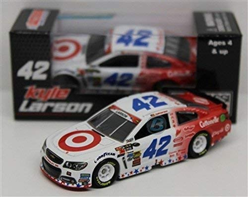ACTION 2014 Rookie Yellow Rookie Stripes Kyle Larson 42 Salutes 1/64 164 Scale ARC Diecast Car