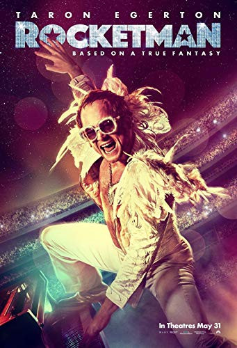 Rocketman Movie Poster 24 x 36 Inches Full Sized Print Unframed Ready for Display Elton John