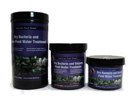 Beneficial Pond Bacteria Dry Powder 8oz Reduces Pond Sludge