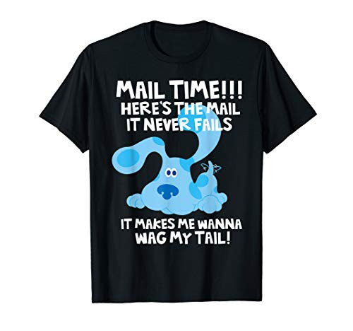 Blues Clues Mail Time Heres The Mail T-Shirt