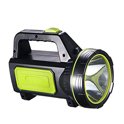Paddsun High-power Super Bright Searchlight Handheld Portable Spotlight USB Rechargeable Flashlight Handheld Flashlights