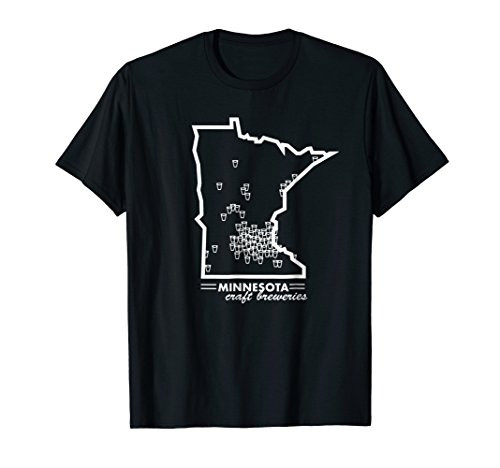 Minnesota Craft Breweries Drink Local MN Beer Hops Tee Minnesota Craft Breweries Drink Local MN Beer Hops Tee