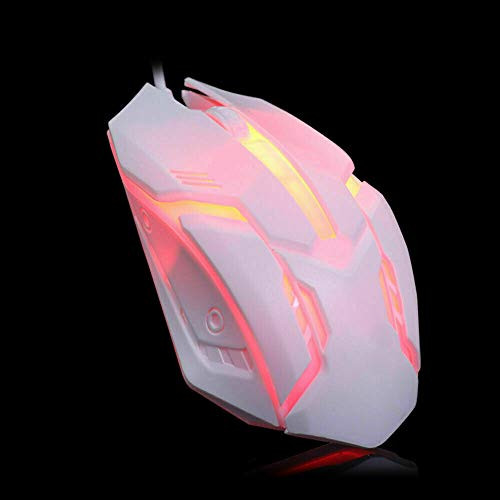 USB Wired Gaming Mouse 7 Color LED Optical 1200DPI Mouse Computer Laptop PC