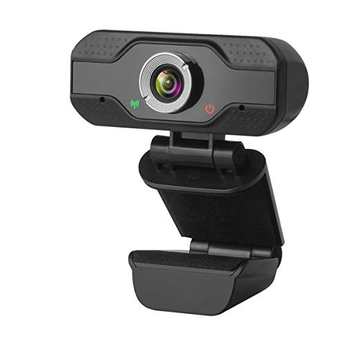 Webcam with Microphone Full HD 1080P Webcam 30FPS Video Camera for Computers PC Laptop Desktop USB Plug and Play Conference Study Meeting Video Calling Live Streaming