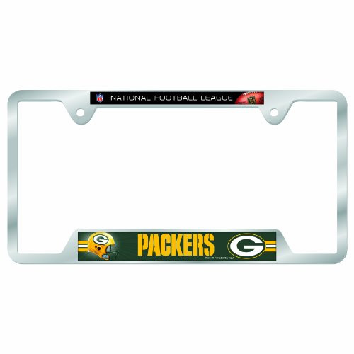 NFL Green Bay Packers Metal License Plate Frame