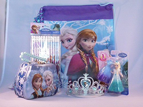 New Disney Frozen Elsa of Arendelle String Bag Bonus Set