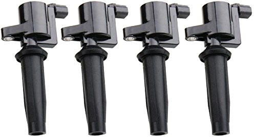 Pack of 4 Ignition Coils for Ford - ESCAPE FOCUS - Mazda - TRIBUTE - Mercury - MARINER - 2.0 2.3 DOHC fits FD505 DG501 DG504 DG541 DG507 Pack of 4 Ignition Coils for Ford - ESCAPE FOCUS - Mazda - TRIBUTE - Mercury - MARINER - 2.0 2.3 DOHC fits FD505 DG501 DG504 DG541 DG507