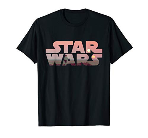 Star Wars Logo Luke Skywalker Tatooine T-Shirt Star Wars Logo Luke Skywalker Tatooine T-Shirt