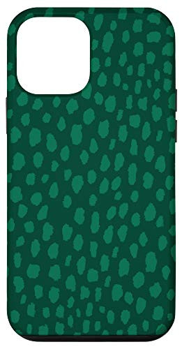 iPhone 12 mini Emerald Green Polka Dot Spots Case