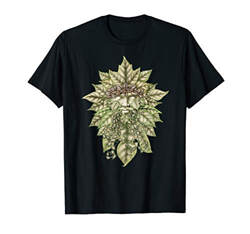 Greenman Celtic Nature Spirit T-Shirt