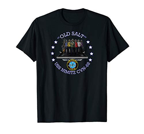 NAVY AIRCRAFT CARRIER USS NIMITZ CVN-68 T-Shirt NAVY AIRCRAFT CARRIER USS NIMITZ CVN-68 T-Shirt