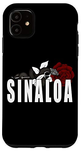 iPhone 11 Sinaloa State Mexican Heritage Rose Dark Case