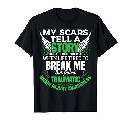 Traumatic Brain Injury Awareness TBI Green Ribbon Gift T-Shirt Traumatic Brain Injury Awareness TBI Green Ribbon Gift T-Shirt