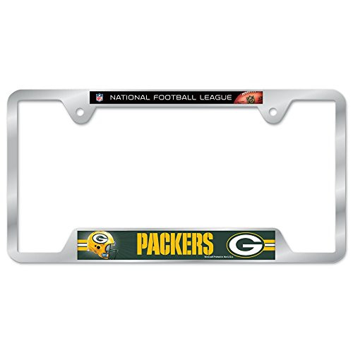 WinCraft NFL Green Bay Packers Metal License Plate Frame