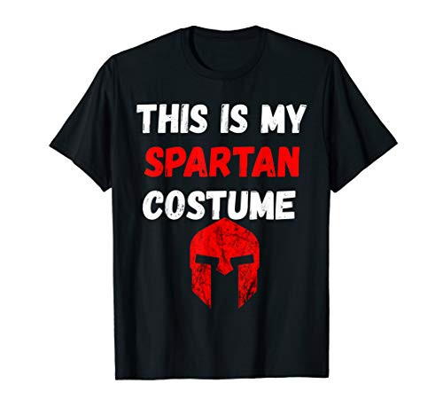 This Is My Spartan Costume Sparta Gladiator Soldier T-Shirt