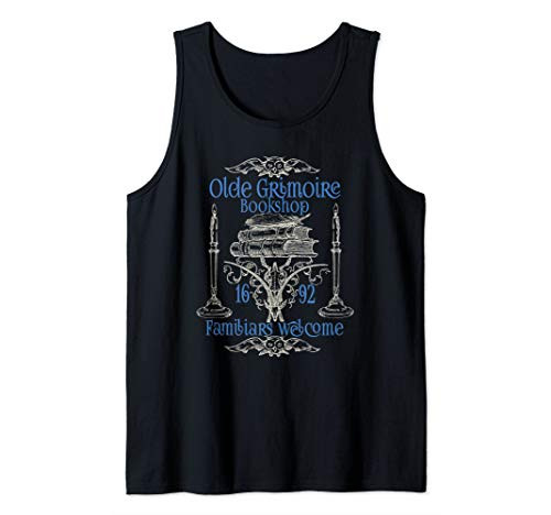 Witchcraft Grimoire Wicca Wiccan Witch Pagan Occult Magic Tank Top