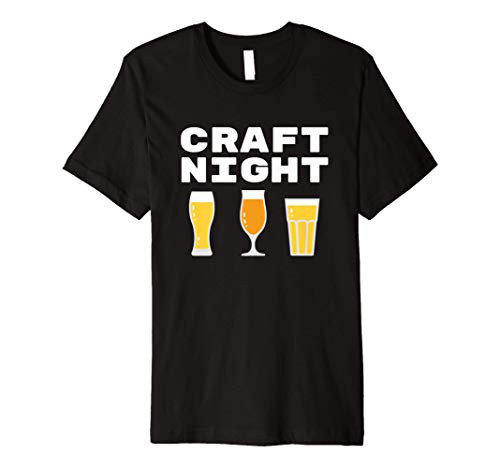 Mens Funny Craft Beer Drinker Gift - Craft Night - Beer Premium T-Shirt