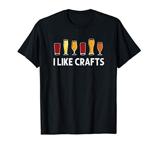 Mens I Like Crafts Beer Funny Gift Home Brewer Craft Beer Lover T-Shirt Mens I Like Crafts Beer Funny Gift Home Brewer Craft Beer Lover T-Shirt