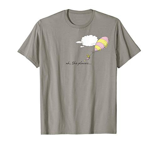 Dr. Seuss Oh the Places Youll Go  inchOh the Places.. inch Balloon T-Shirt