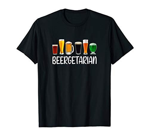 Beer Lover Beergetarian Funny Craft Beer Brewing T-Shirt