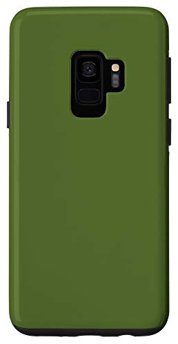 Galaxy S9 Dark Olive Green Color Phone Cover Case