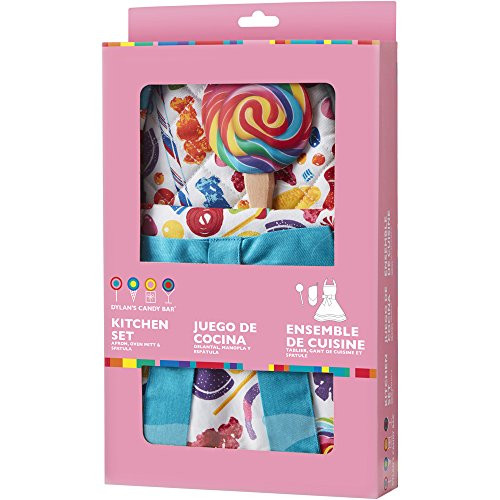 Wilton 2109-3950 Dylan's Candy Bar 3 Piece Kitchen Set, Assorted