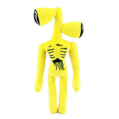 Siren Head Plush Figure ToySiren Head Plush Siren Head Toy Horror Stuffed Creative Toys Gift - Gifts for Siren Head Fans -Yellow 40cm-