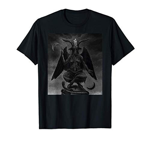 Occult Gothic Witchcraft Goth Dark Art Satanic Baphomet T-Shirt