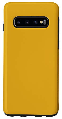 Galaxy S10 Golden Rod Yellow Color Phone Cover Case