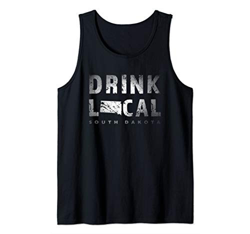 Drink Local South Dakota Craft Beer SD Breweries Gift Tank Top Drink Local South Dakota Craft Beer SD Breweries Gift Tank Top