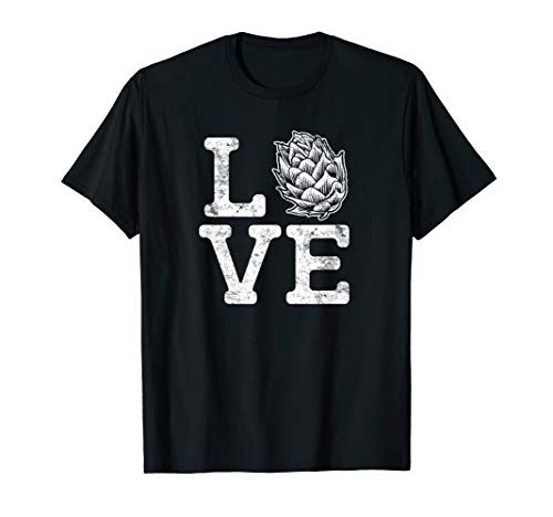 Craft Beer LOVE Hops Tshirt - Funny Beer Lover Shirt Brewing