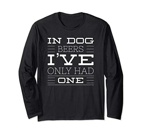 Funny Dog Beers Drinking Craft Beer Lover Accessories and Gift Long Sleeve T-Shirt Funny Dog Beers Drinking Craft Beer Lover Accessories and Gift Long Sleeve T-Shirt