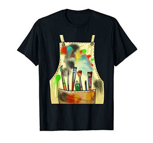 Cool Artist Uniform - Funny Lazy DIY Halloween Costume Gift T-Shirt