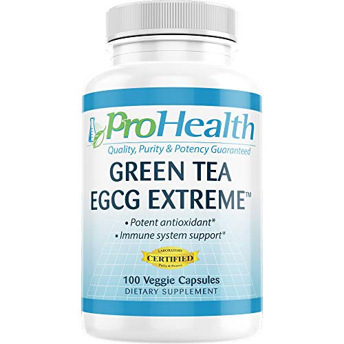ProHealth Green Tea EGCG Extreme -390mg EGCG 100 Capsules- -Green Tea Supplement-