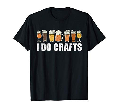 Home Brewer Shirt Funny I do Crafts Beer Brewer Hoptomist T-Shirt