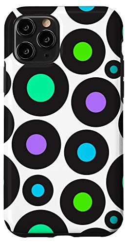 iPhone 11 Pro Case - 80s old school cool circles pattern phone Case