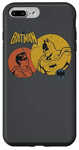 iPhone 7 Plus/8 Plus Batman Classic TV Series Batman and Robin Circles Case
