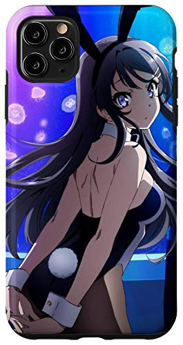 iPhone 11 Pro Max Bunny Girl Senpai Japanese Anime Case Waifu Ecchi Otaku Case