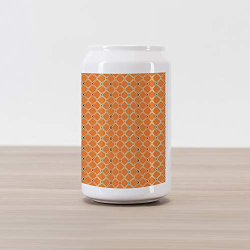 Ambesonne Orange Cola Can Shape Piggy Bank Vibrant Old Fashion Trippy with Unusual Shapes in Earthen Toned Display Ceramic Cola Shaped Coin Box Money Bank for Cash Saving Multicolor Ambesonne Orange Cola Can Shape Piggy Bank Vibrant Old Fashion Trippy with Unusual Shapes in Earthen Toned Display Ceramic Cola Shaped Coin Box Money Bank for Cash Saving Multicolor