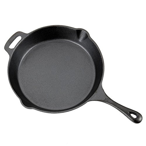 Pre-Seasoned Cast Iron Skillet Fry Pan with Silicone Handle Nonstick Griddle Grill Cookware Black (12IN without silicon handle) Pre-Seasoned Cast Iron Skillet Fry Pan with Silicone Handle Nonstick Griddle Grill Cookware Black (12IN without silicon handle)