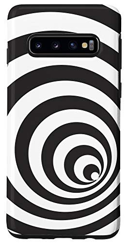 Galaxy S10 Repeating Circles Optical Illusion Case