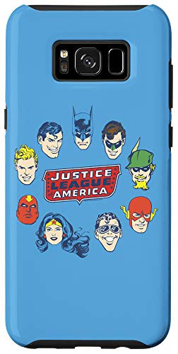 Galaxy S8 Plus Justice League Justice Head Circle Case