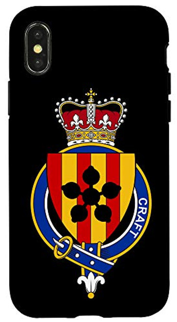 iPhone X/XS Craft Coat of Arms - Family Crest Case