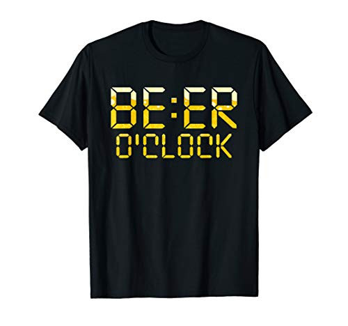 Beer O Clock Craft Beer Lover Birthday T-Shirt