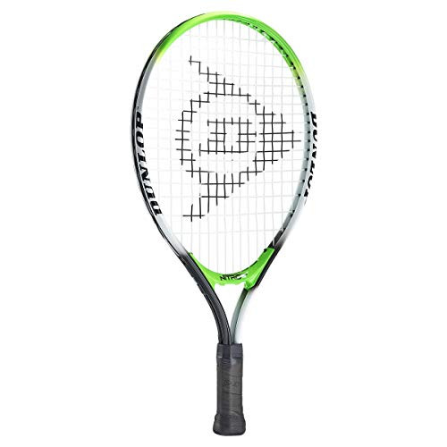 Dunlop Sports Nitro Junior Tennis Racket 19 inch White/Green/Black