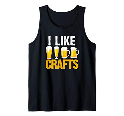 I Like Crafts Funny Craft Beer Lovers Tank Top